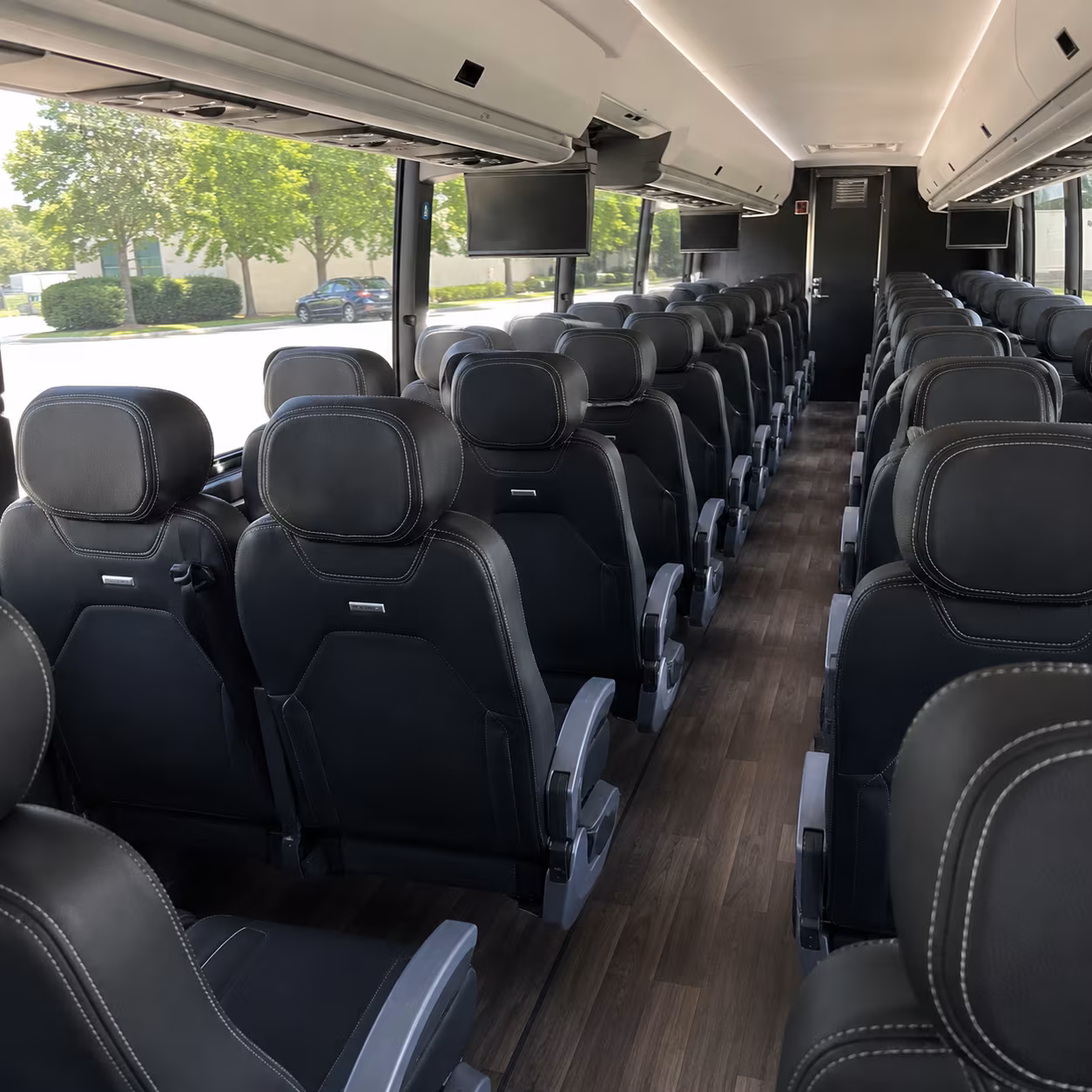 west jordan charter bus services inside
